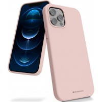  Maciņš Mercury Silicone Maciņš Apple iPhone 16 Pro Max pink sun 